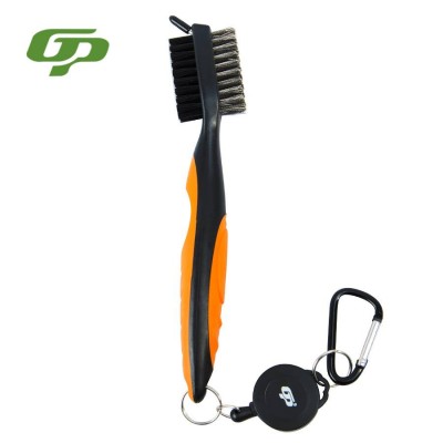 Cheapest durable Double-side Golf Club Brush Tool Cleaning Brush